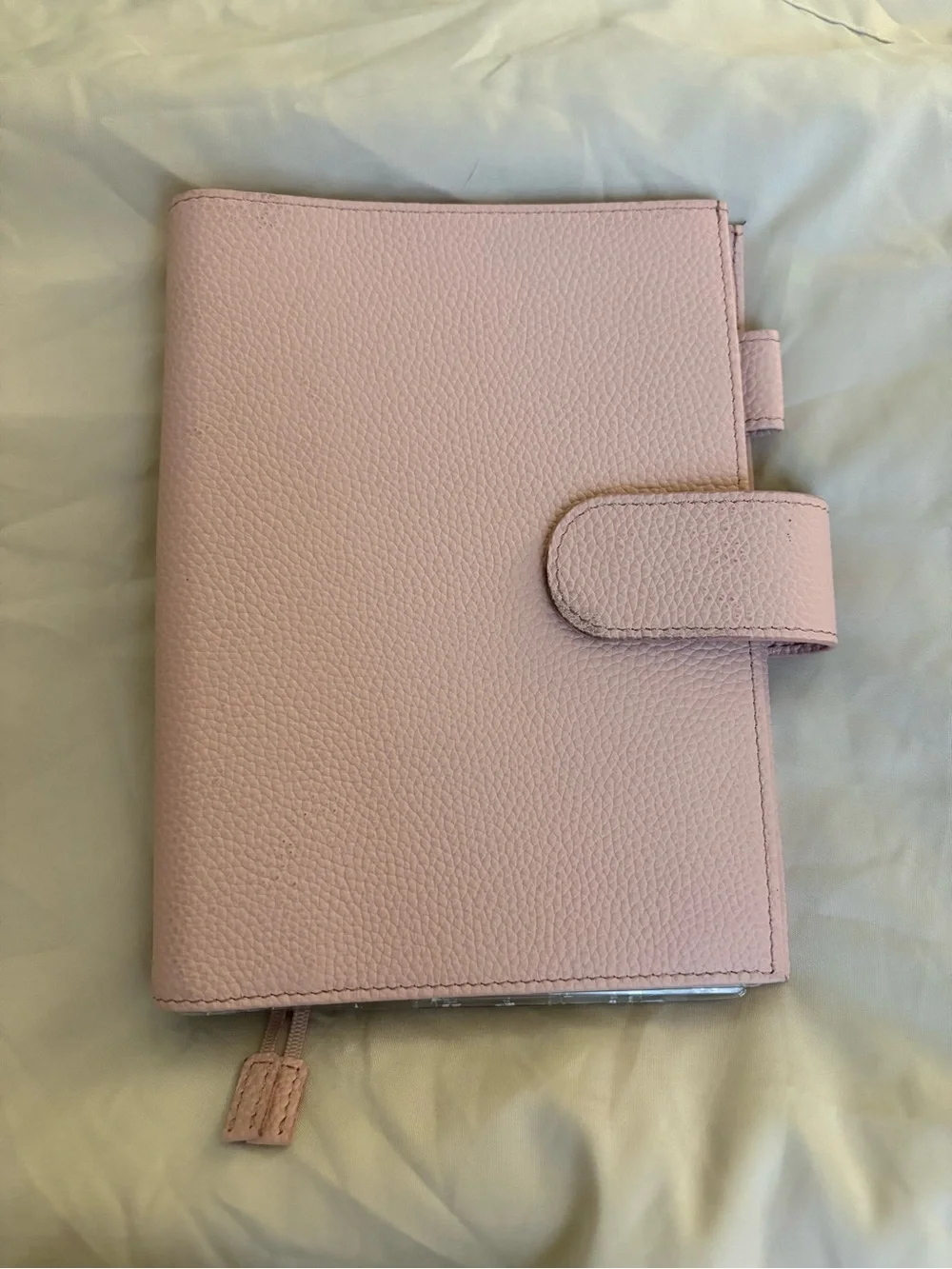 OX Knight B6 leather planner cover with two clear covers